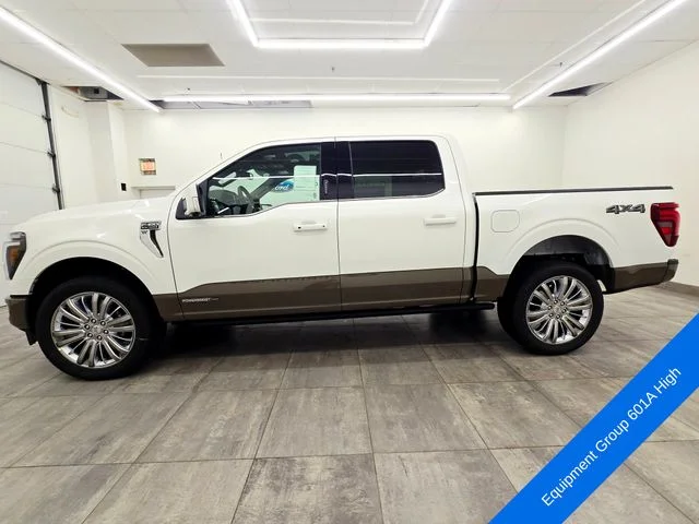 New 2026 Star White Metallic Tri-Coat Ford King Ranch® image 2