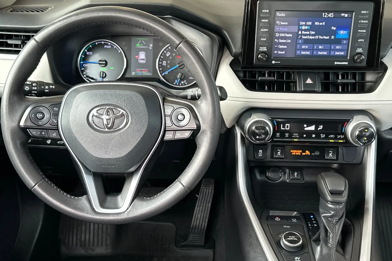 Used 2021 Magnetic Gray Metallic Toyota Hybrid XLE image 14