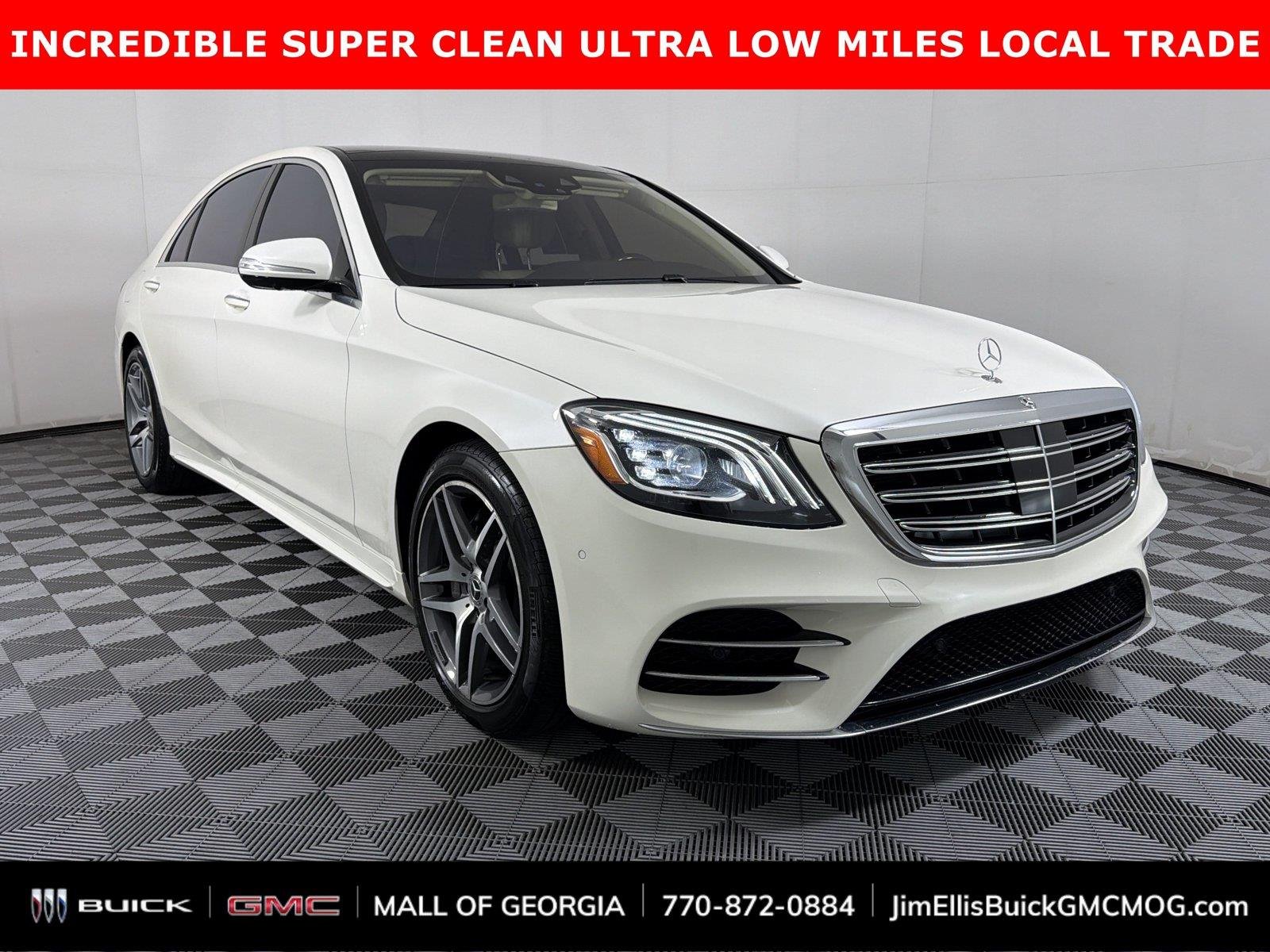 Used 2020 White Mercedes-Benz S 560 image 1