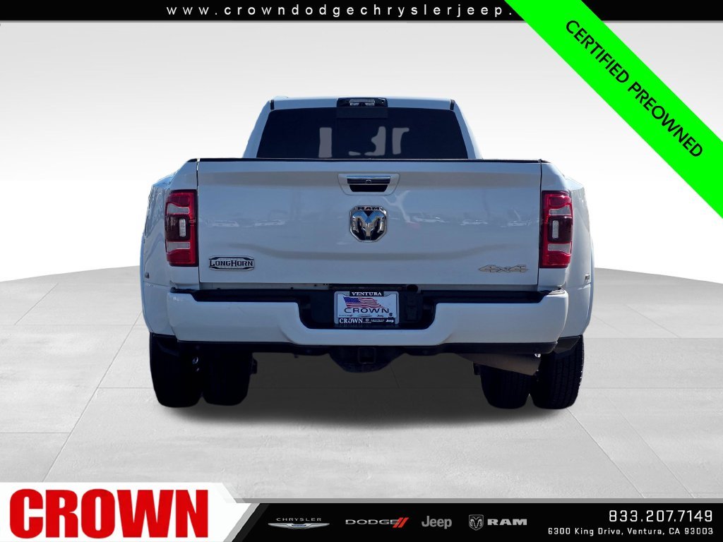 Certified Used 2021 White Ram Limited Longhorn image 6