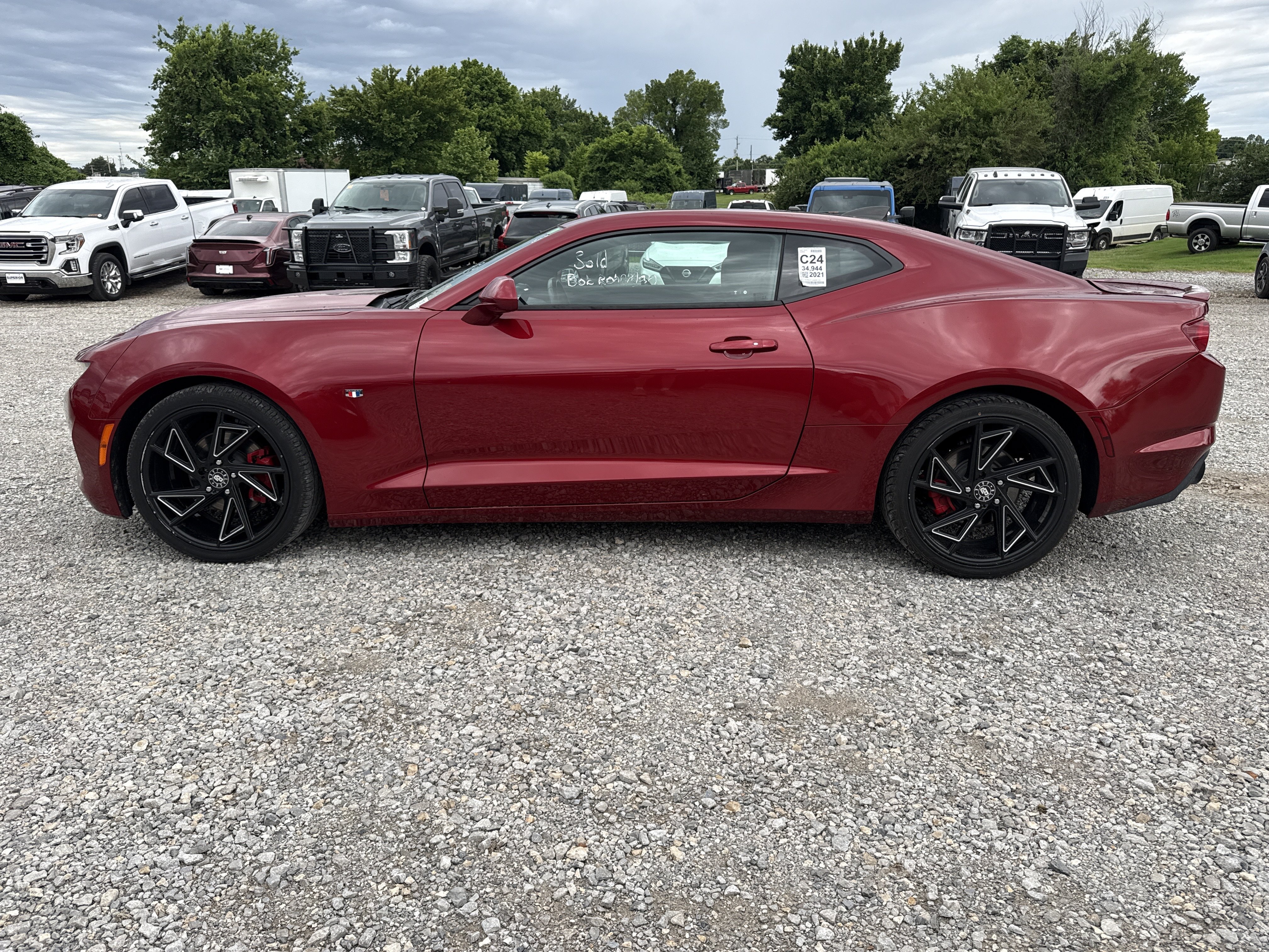 Used 2021 Wild Cherry Tintcoat Chevrolet 1LS image 3