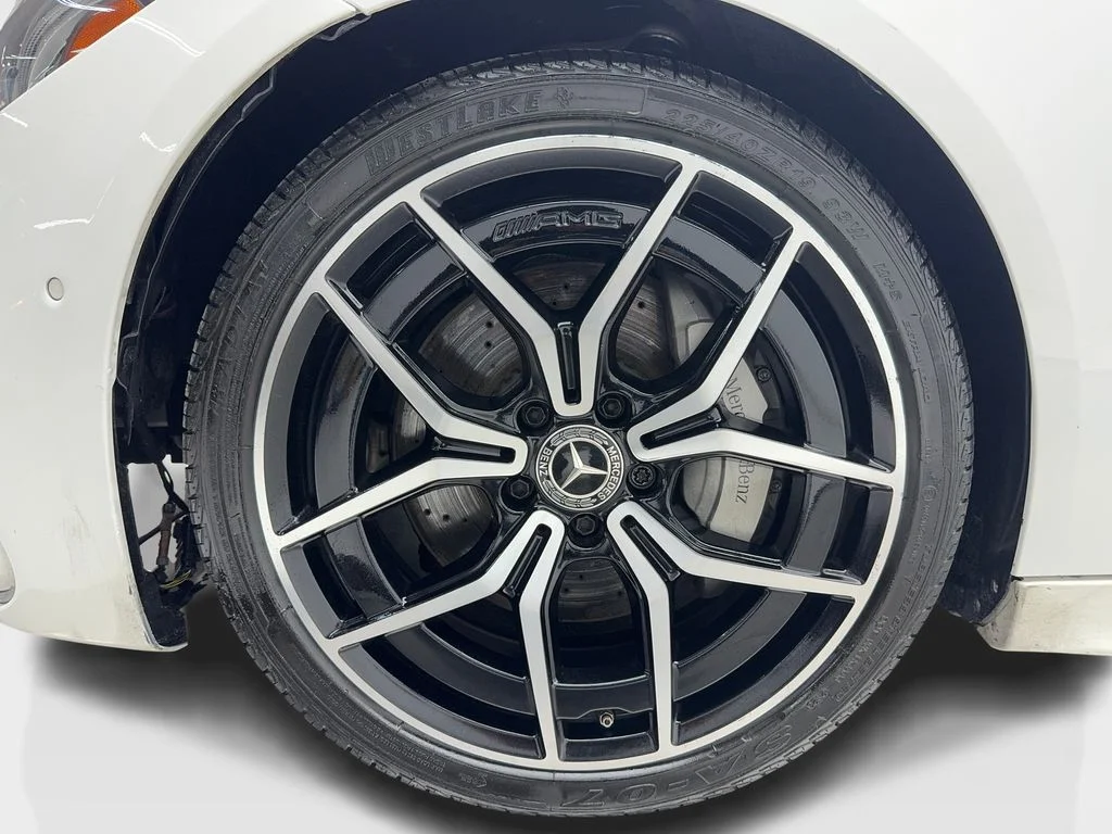 Used 2022 White Mercedes-Benz C 300 AMG® NIGHT PKG,NAV,CAM,PANO,BLIND SPOT image 45