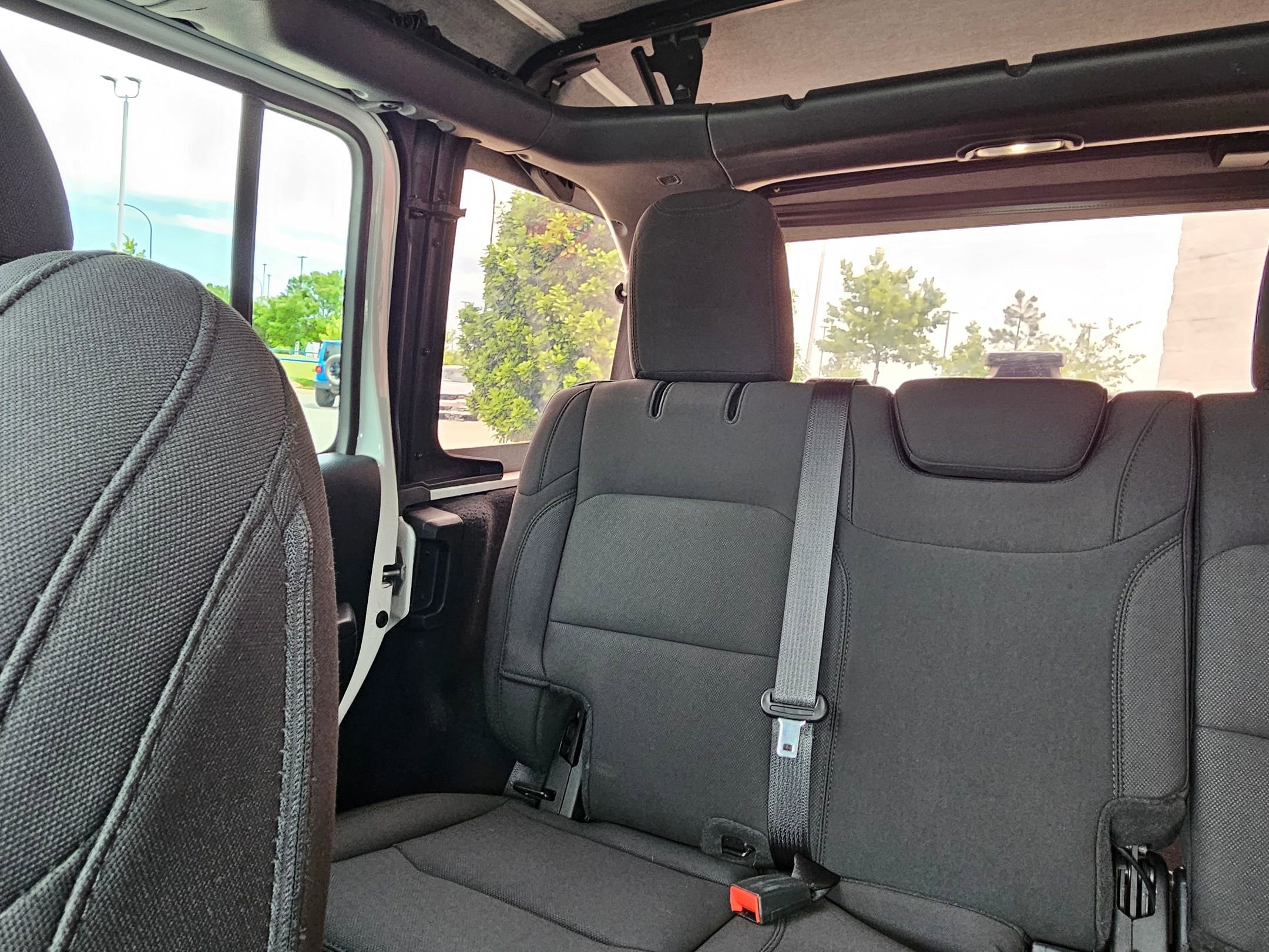 Used 2022 Bright White Clearcoat Jeep Unlimited Willys Sport image 25