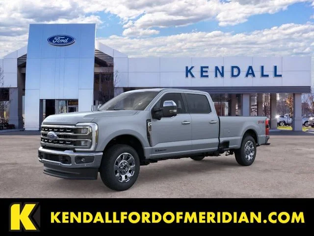 New 2026 Glacier Gray Metallic TriCoat Ford Lariat image 1