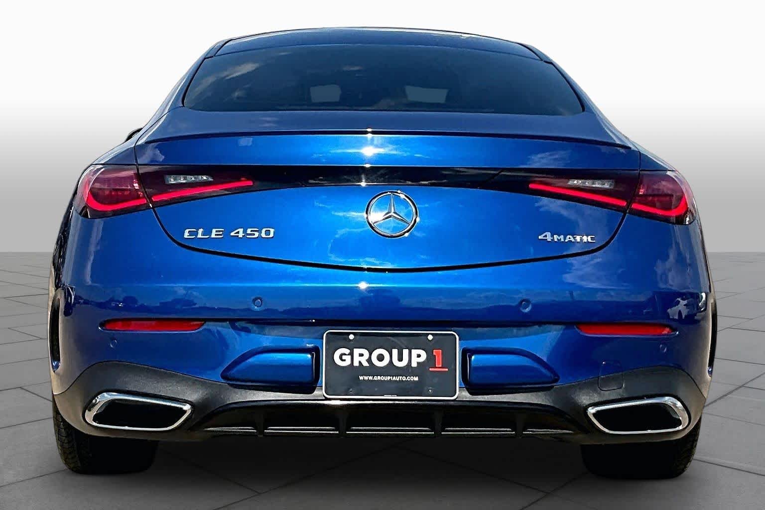 Used 2025 Sterling Blue Metallic Mercedes-Benz CLE 450 image 5