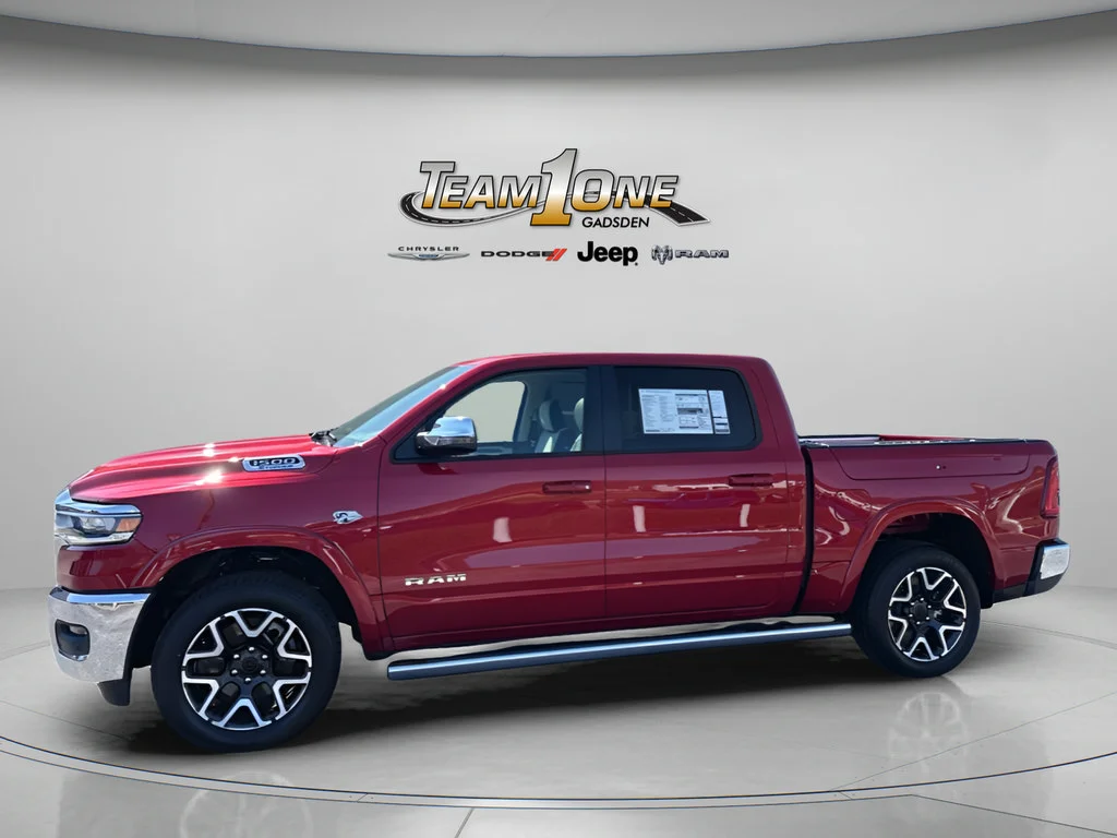 New 2026 Molten Red Pearl-Coat Exterior Paint RAM Laramie image 6