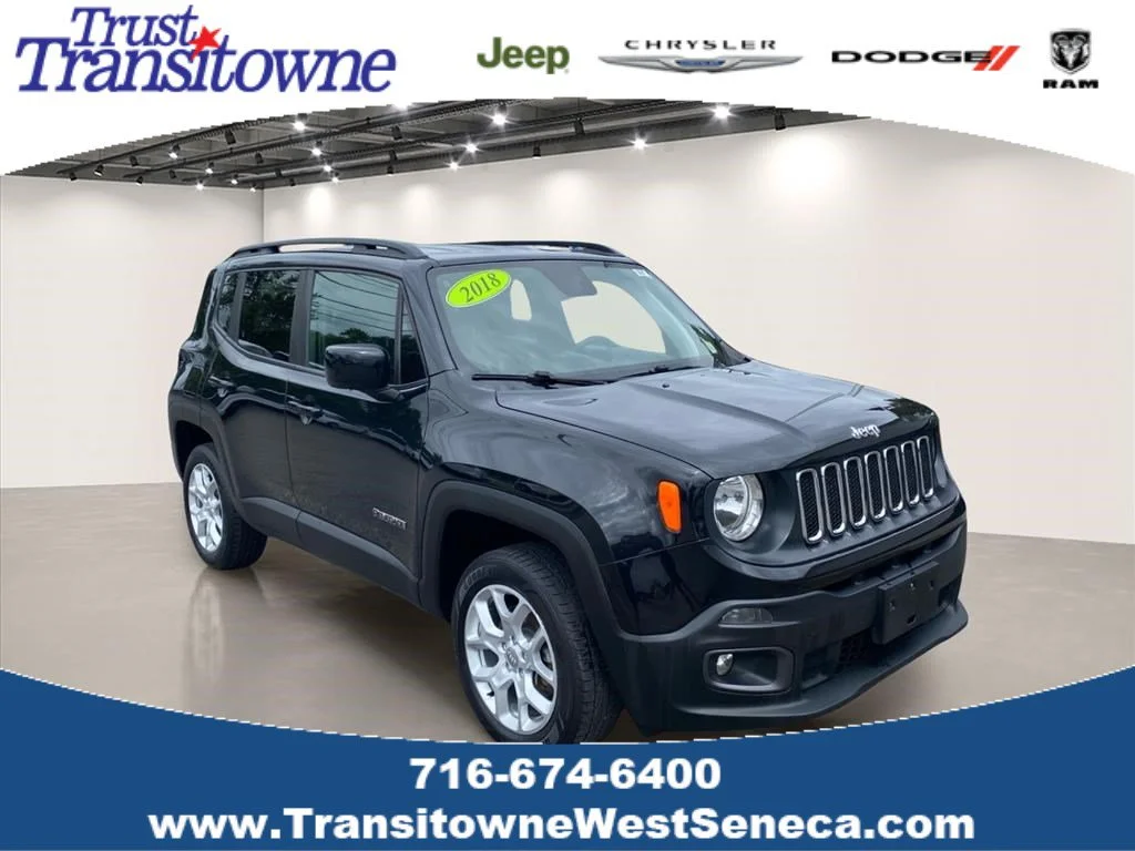 Used 2018 Black Jeep Latitude image 1