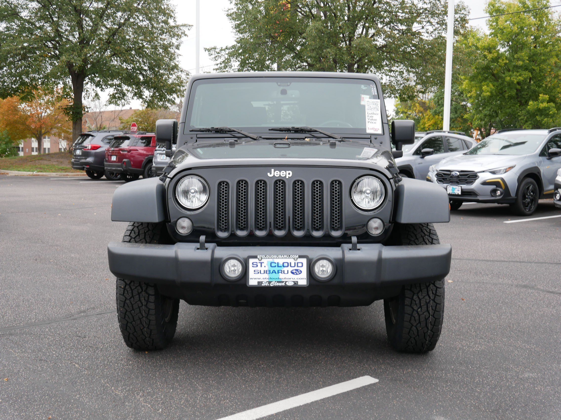 Used 2016 Jeep Wrangler Sport S with VIN 1C4AJWAG8GL196116 for sale in Saint Cloud, Minnesota
