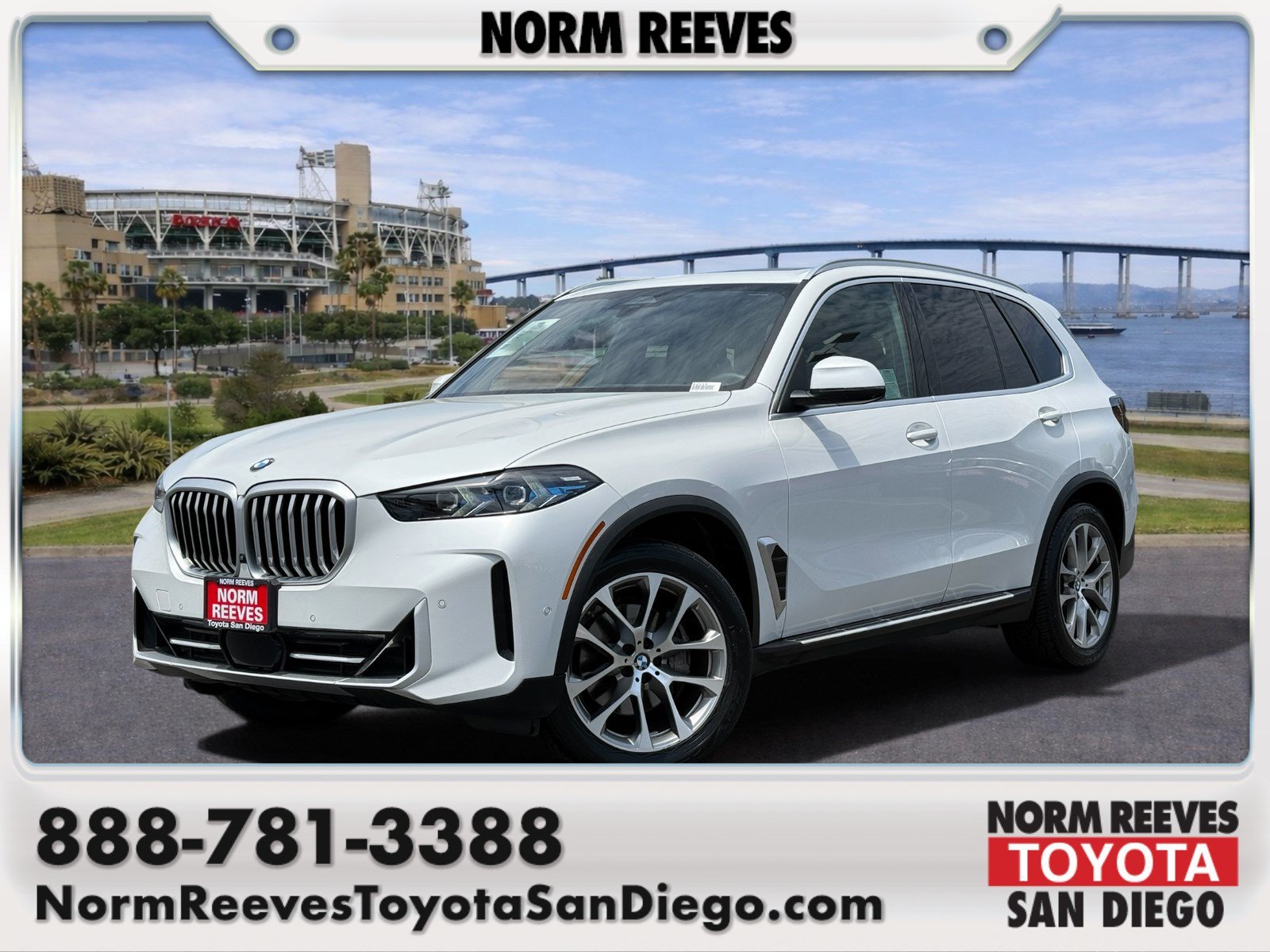 Used 2024 White Metallic BMW sDrive40i image 1