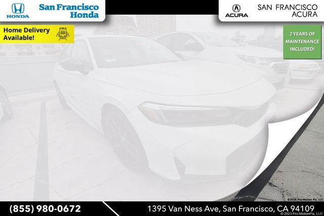 Certified Used 2025 Platinum White Pearl Honda Sport image 1