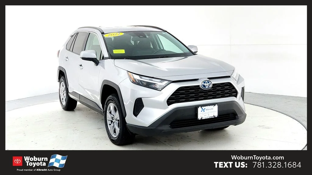 Certified Used 2022 Silver Toyota XLE image 1