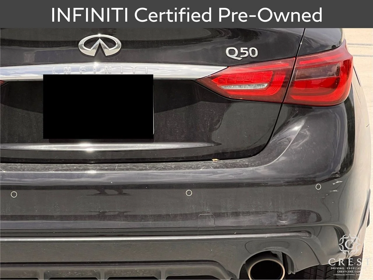 Certified Used 2023 Black Obsidian INFINITI LUXE image 6