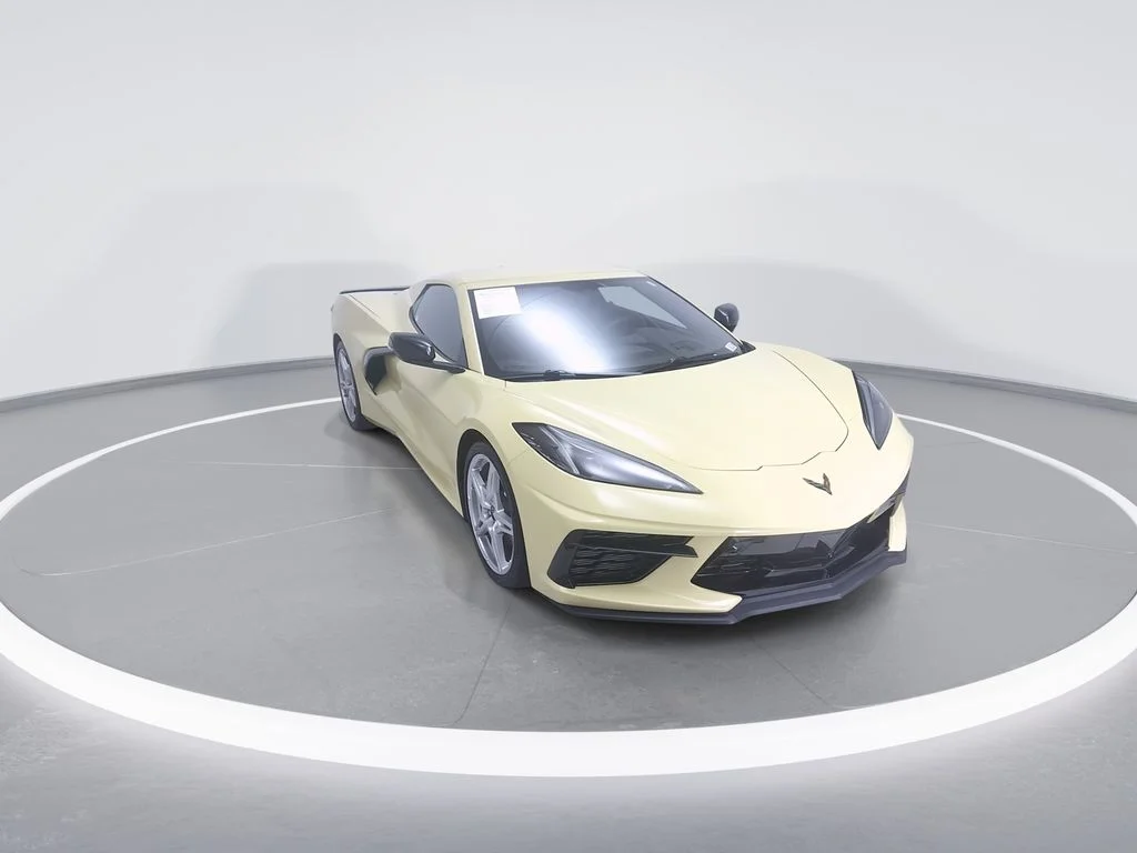 Used 2022 Yellow Chevrolet Stingray image 2