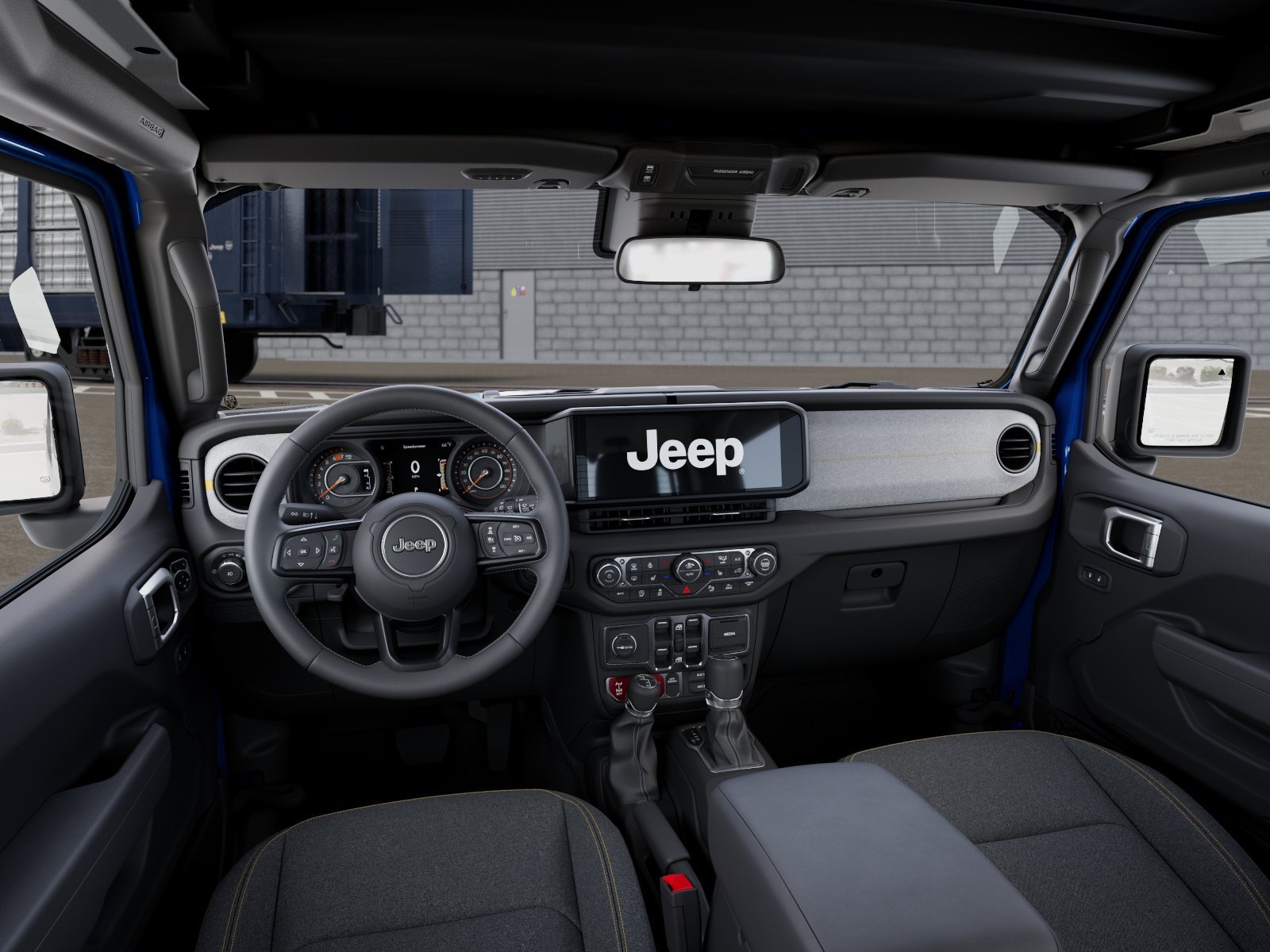 New 2027 Hydro Blue Pearl-Coat Paint Jeep Willys image 8