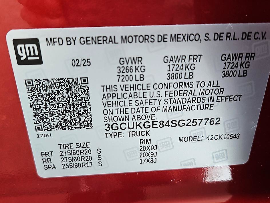 Used 2025 Radiant Red Tintcoat Chevrolet LTZ image 27