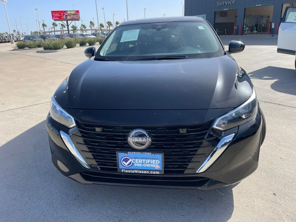 Used 2025 Black Nissan SV image 2