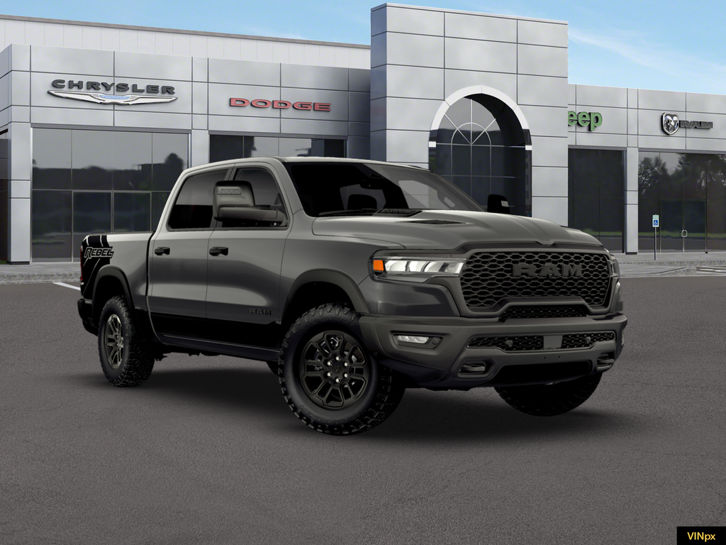 New 2026 Granite Crystal Metallic Clear-Coat Exterior Paint RAM Rebel image 16