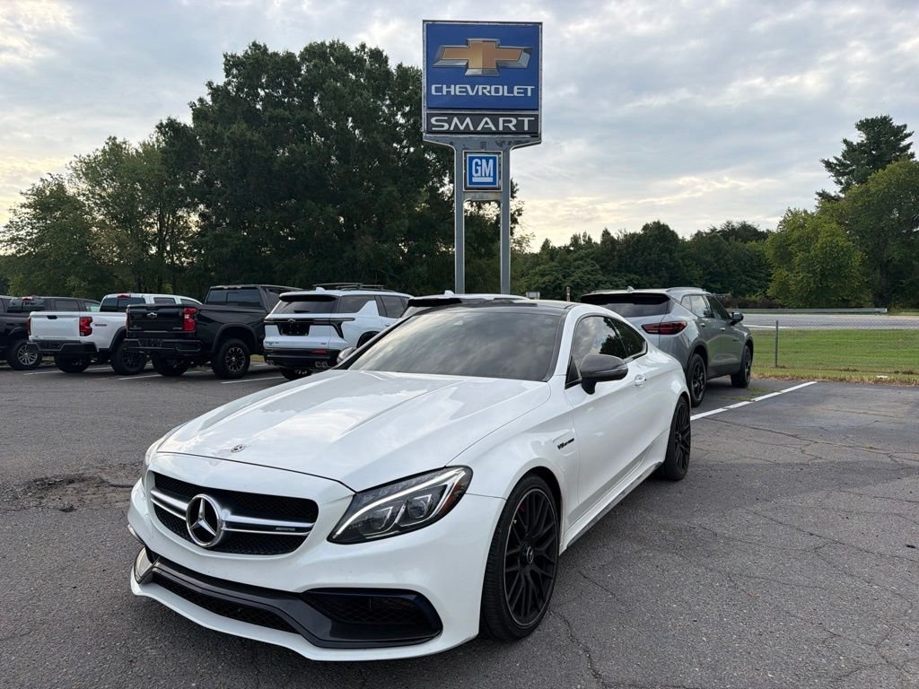 Used 2018 White Mercedes-Benz C 63 S AMG® image 1