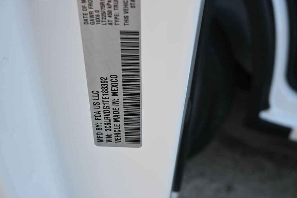 New 2026 Bright White Clear-Coat Exterior Paint RAM High Roof image 6