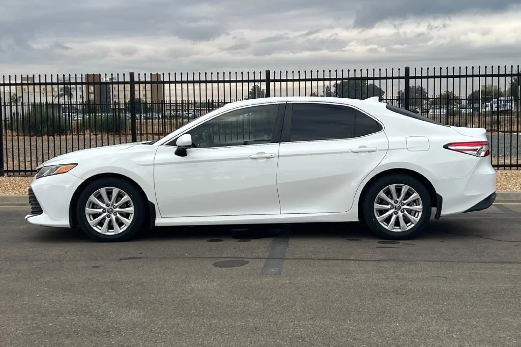 Certified Used 2019 White Toyota LE image 9
