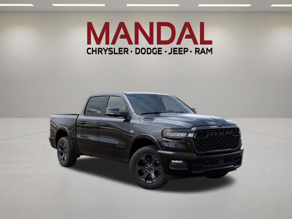 New 2026 Diamond Black Crystal Pearl-Coat Exterior Paint RAM Big Horn image 5
