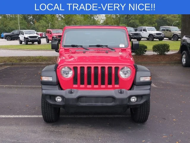 Used 2018 Red Jeep Unlimited Sport S image 8
