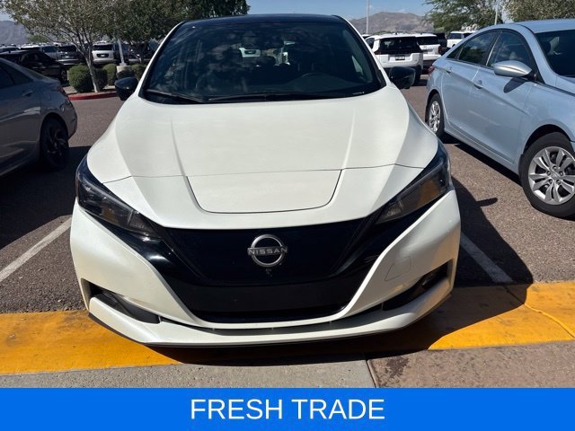 Used 2023 Super Black/Pearl White Nissan SV PLUS image 2