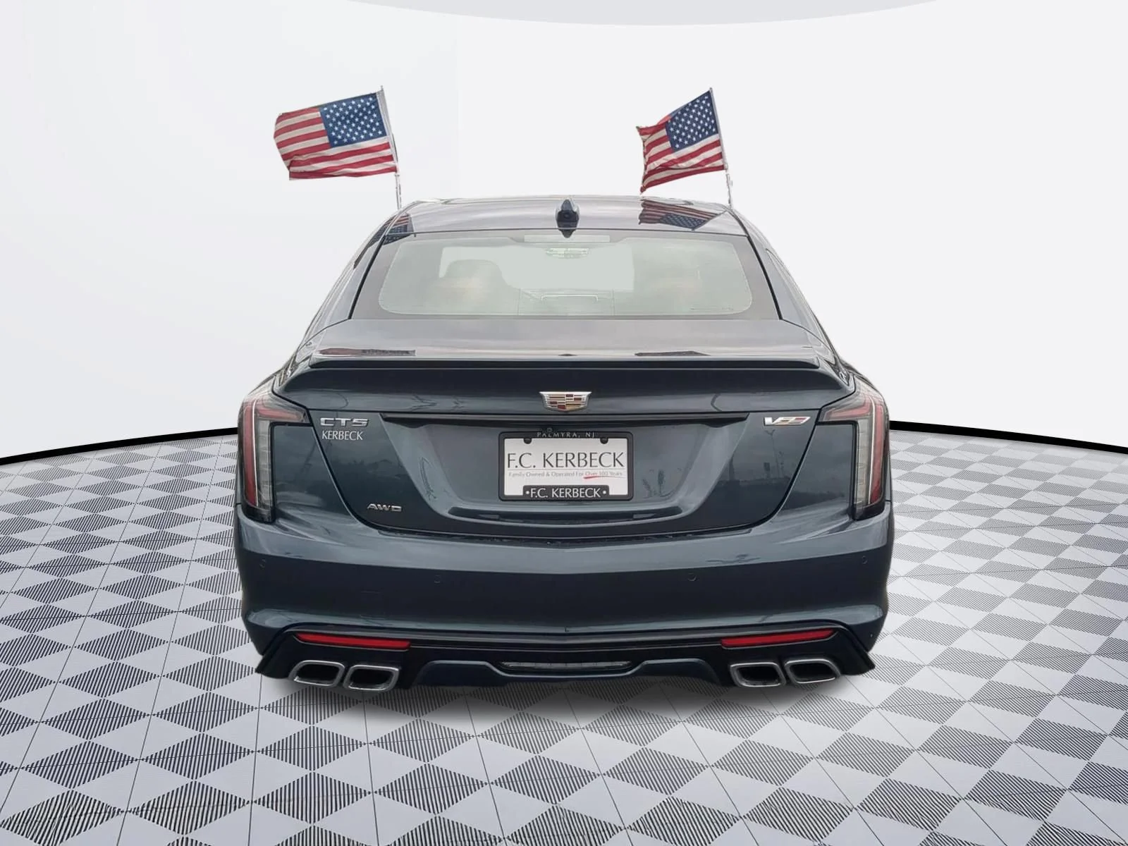 Used 2021 Shadow Metallic Cadillac V-Series image 6