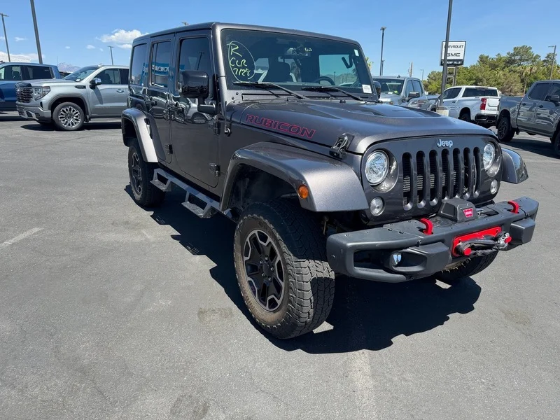 Used 2017 Granite Crystal M Jeep Rubicon Hard Rock image 1