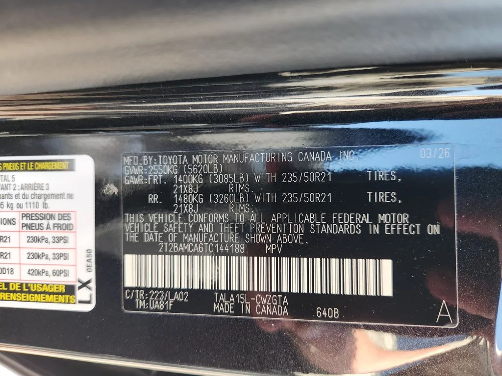 Certified Used 2026 Caviar Lexus 350 Luxury image 33