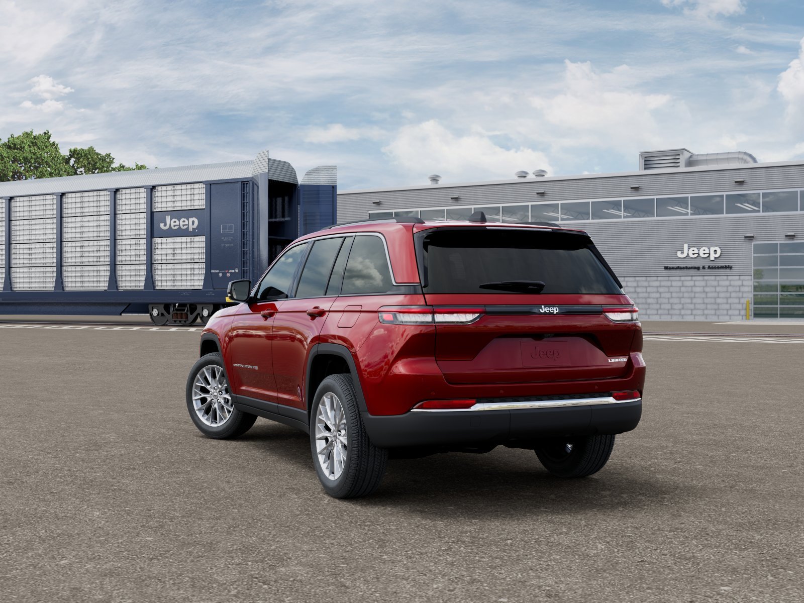 New 2027 Red Hot Pearlcoat Jeep Limited image 29