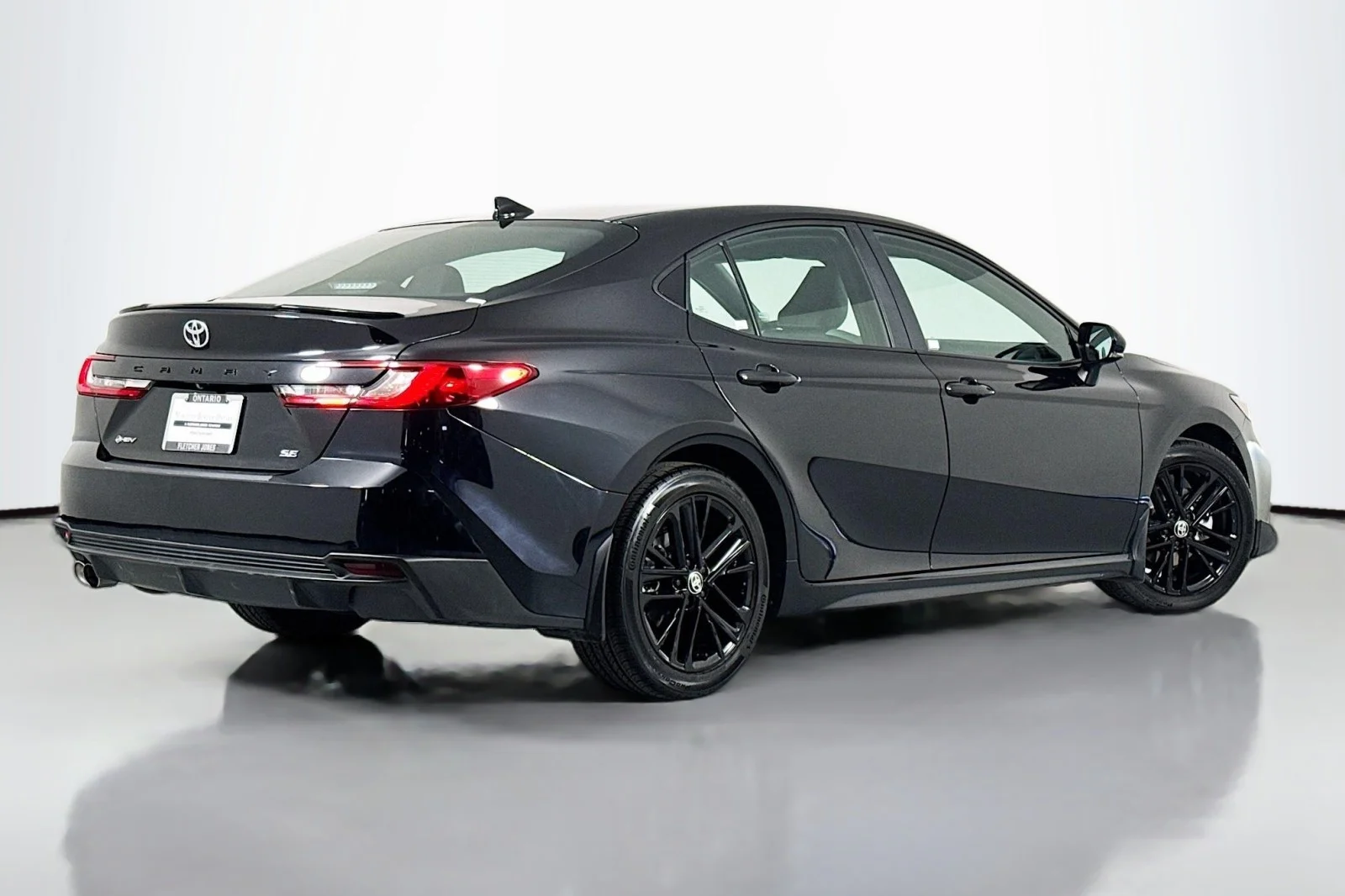 Used 2025 MIDNIGHT BLACK Toyota SE image 11