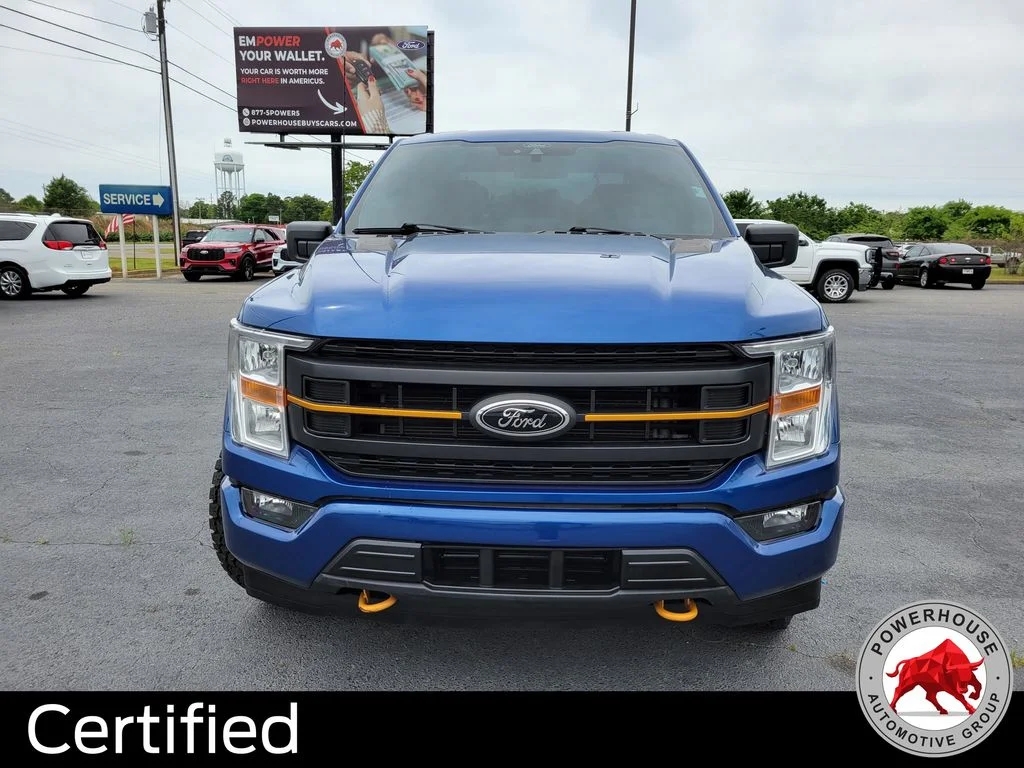 Used 2022 Blue Ford Tremor image 9