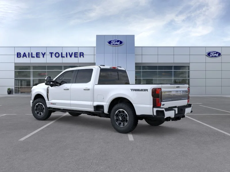 New 2026 Star White Metallic Tri-Coat Ford F-250® Platinum® image 4