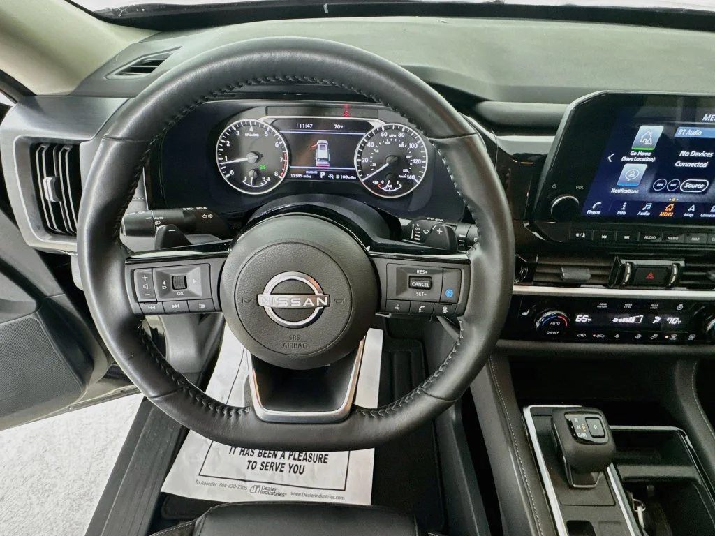 Certified Used 2025 Black Nissan SL image 14