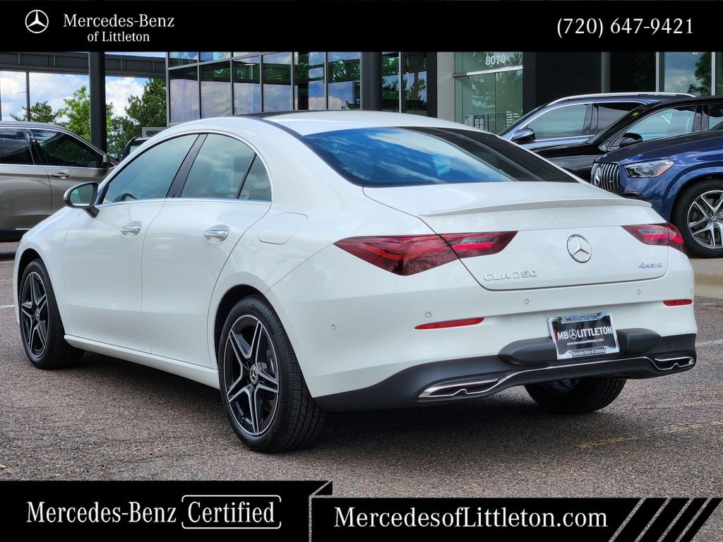 Certified Used 2026 White Mercedes-Benz CLA 250 image 5