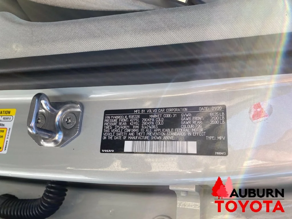 Used 2020 Birch Light Metallic Volvo T8 Inscription image 25