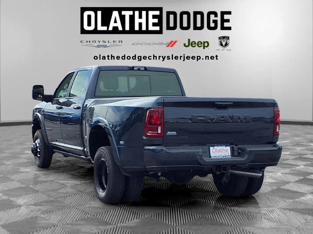 New 2027 Forged Blue Metallic Exterior Paint RAM Laramie image 3