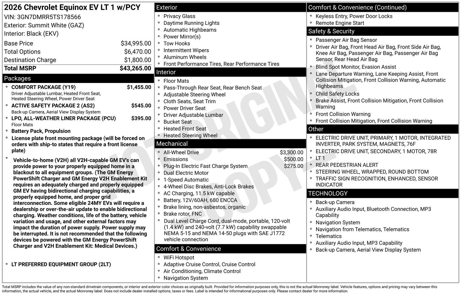 2026 Chevrolet Equinox EV's photo