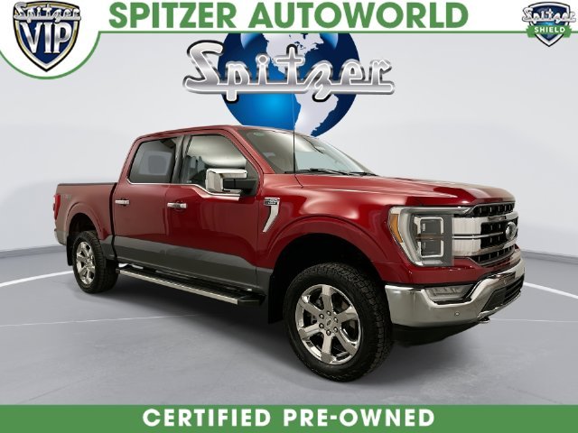 Used 2023 Red Ford Lariat image 1
