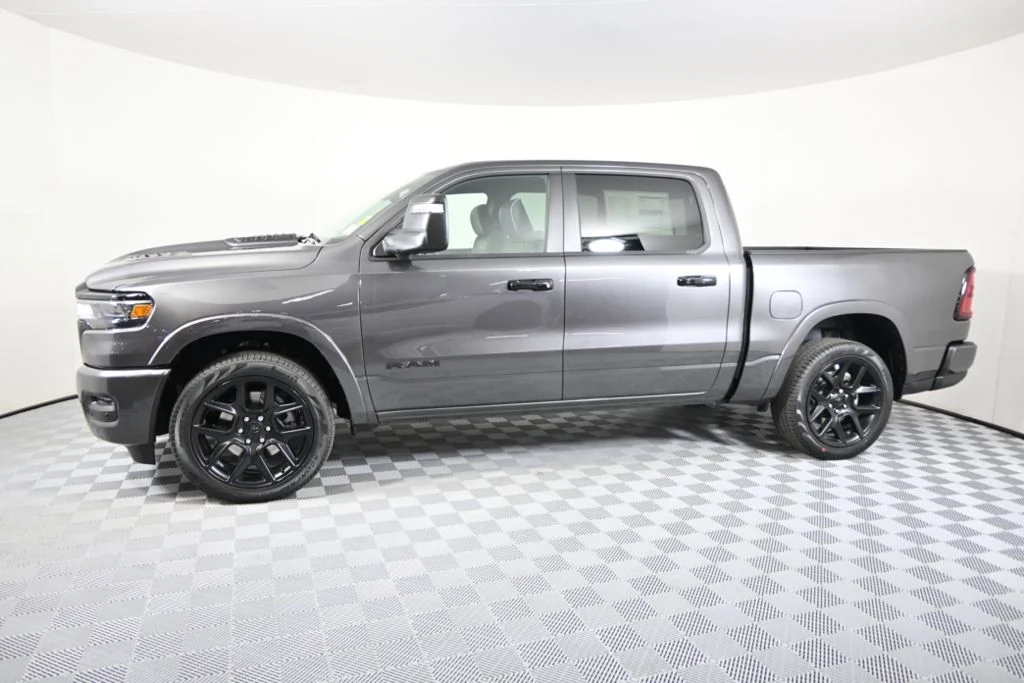Used 2025 RAM Ram 1500 Pickup Laramie with VIN 1C6SRFJP0SN771035 for sale in Forest Lake, Minnesota