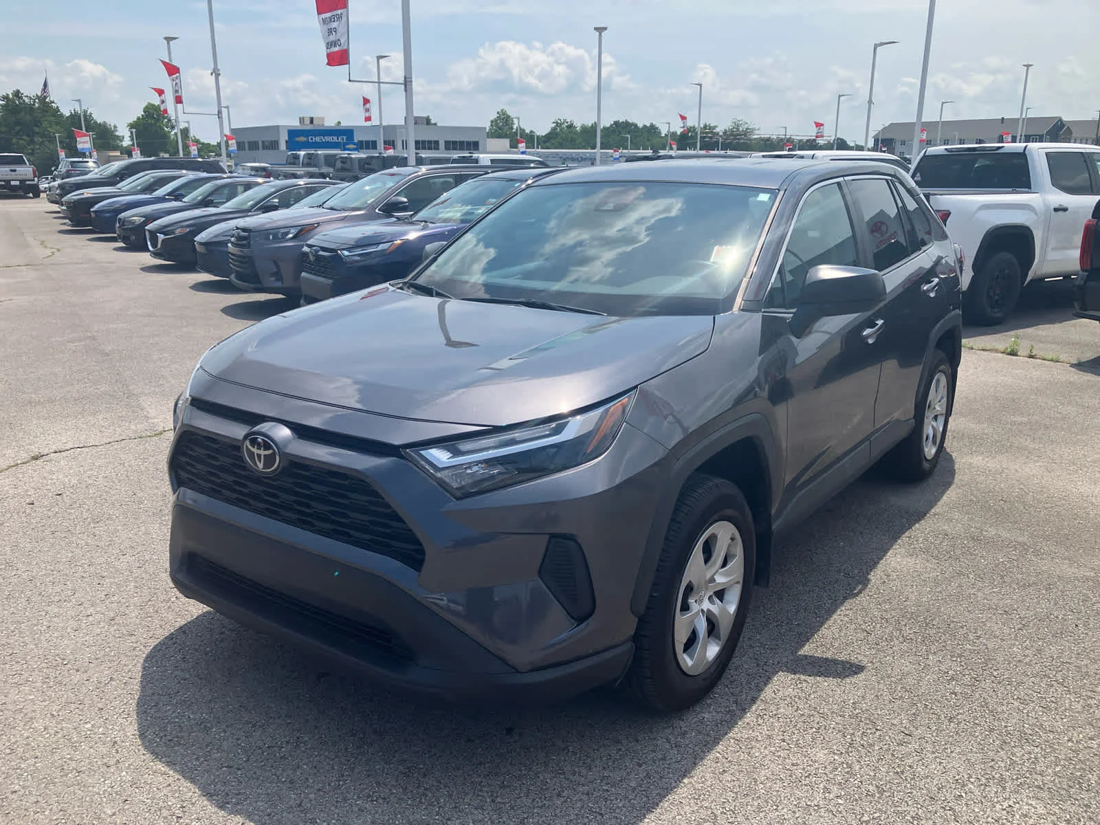 Certified Used 2023 Magnetic Gray Metallic Toyota LE image 5