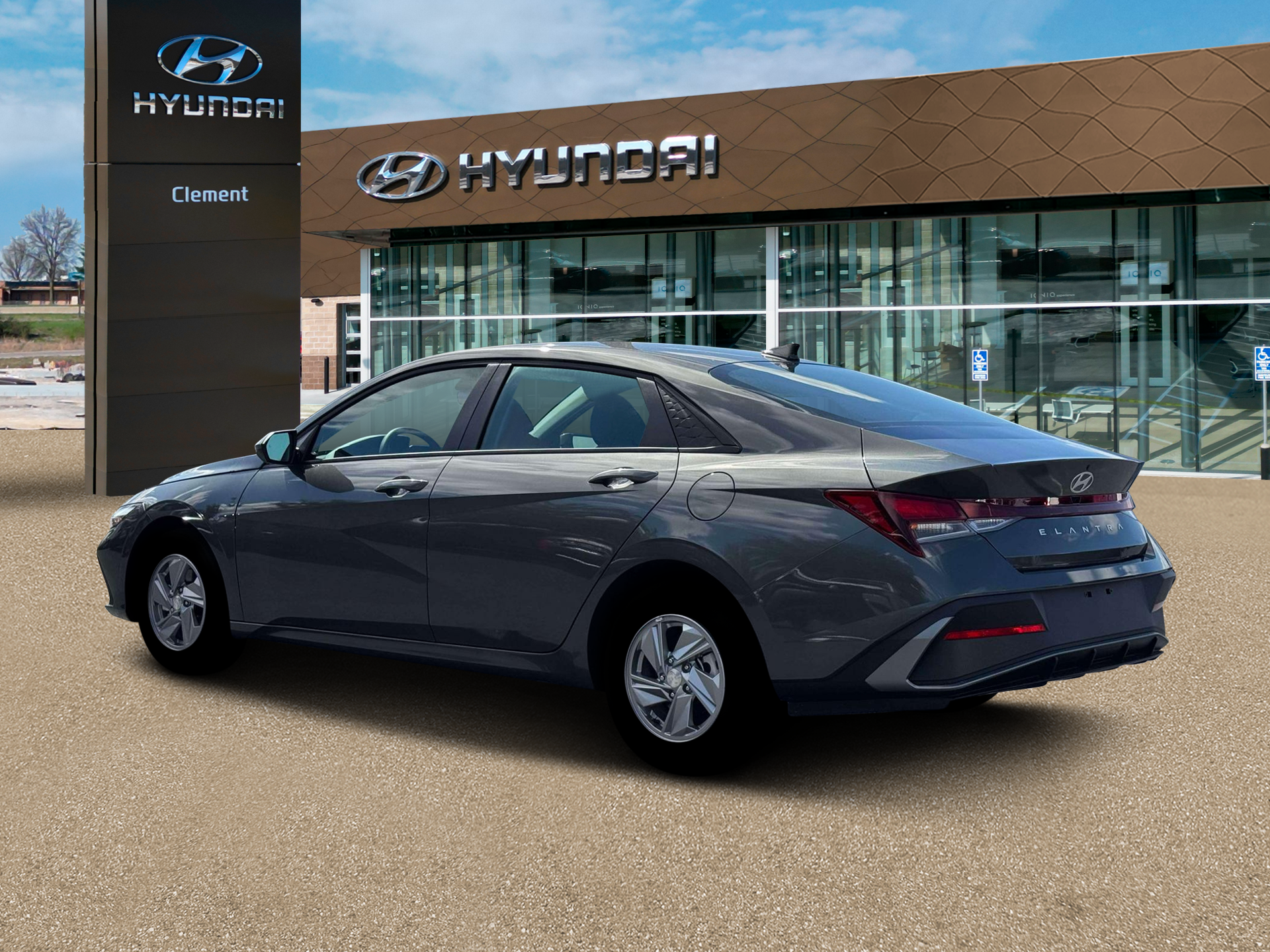 New 2026 Gray Hyundai SE image 4