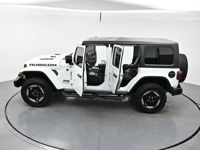Used 2018 Bright White Clearcoat Jeep Rubicon image 37