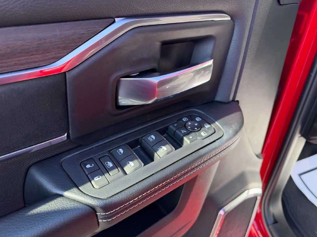 New 2027 Flame Red Clear-Coat Exterior Paint RAM Laramie image 8