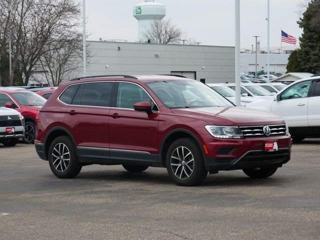 Used 2021 Volkswagen Tiguan SE with VIN 3VV2B7AX9MM130158 for sale in White Bear Lake, Minnesota