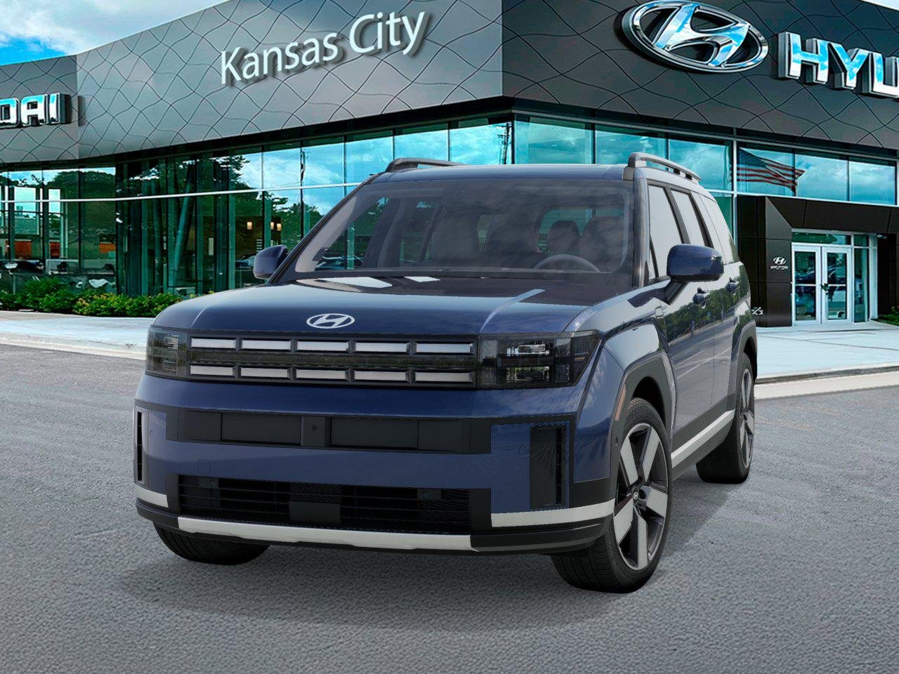 New 2027 Atlantis Blue Hyundai Limited FWD image 6
