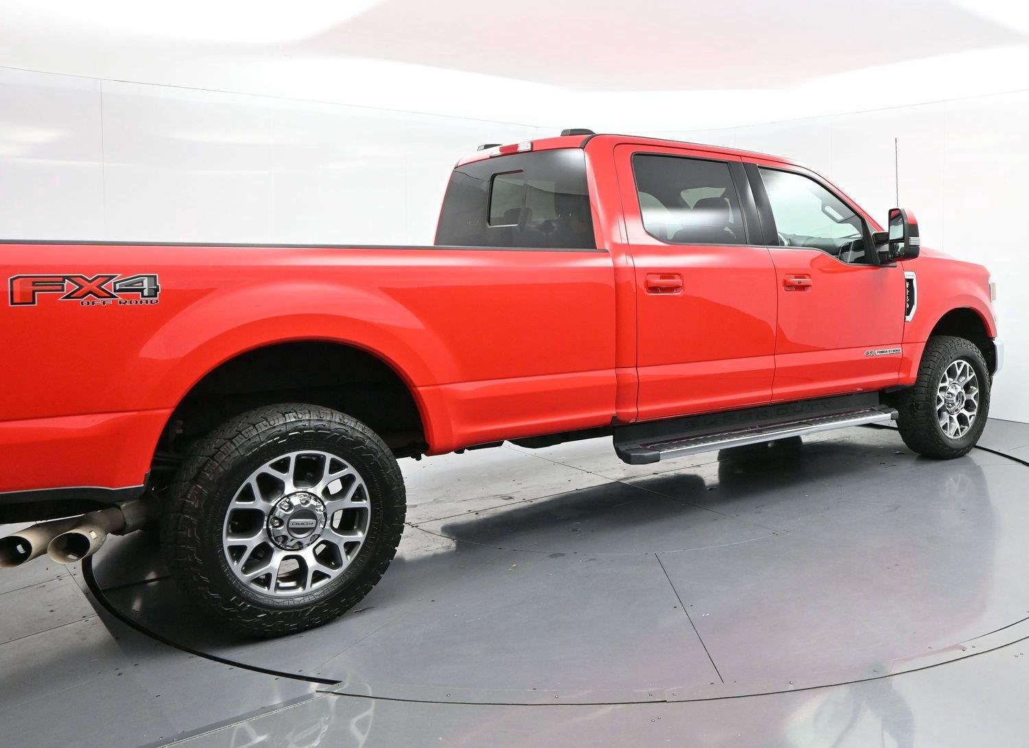 Used 2022 Race Red Ford Lariat image 7