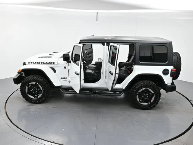 Used 2018 Bright White Clearcoat Jeep Rubicon image 37