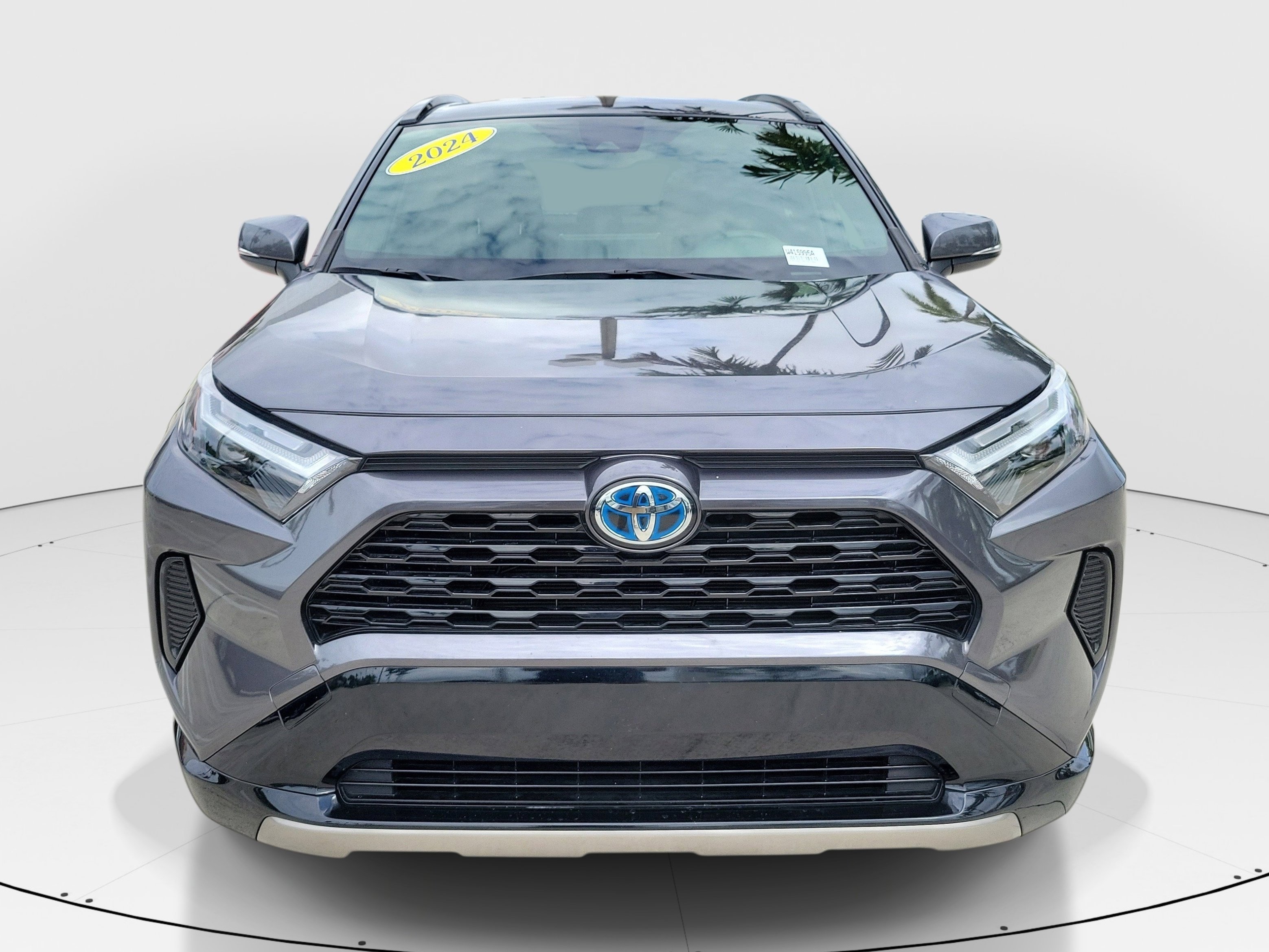 Used 2024 Magnetic Gray Metallic Toyota SE image 2
